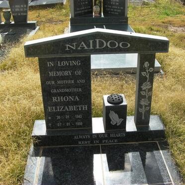NAIDOO Rhoda Elizabeth 1943-1999