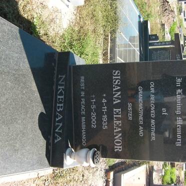 NKEBANA Sisana Eleanor 1935-2002