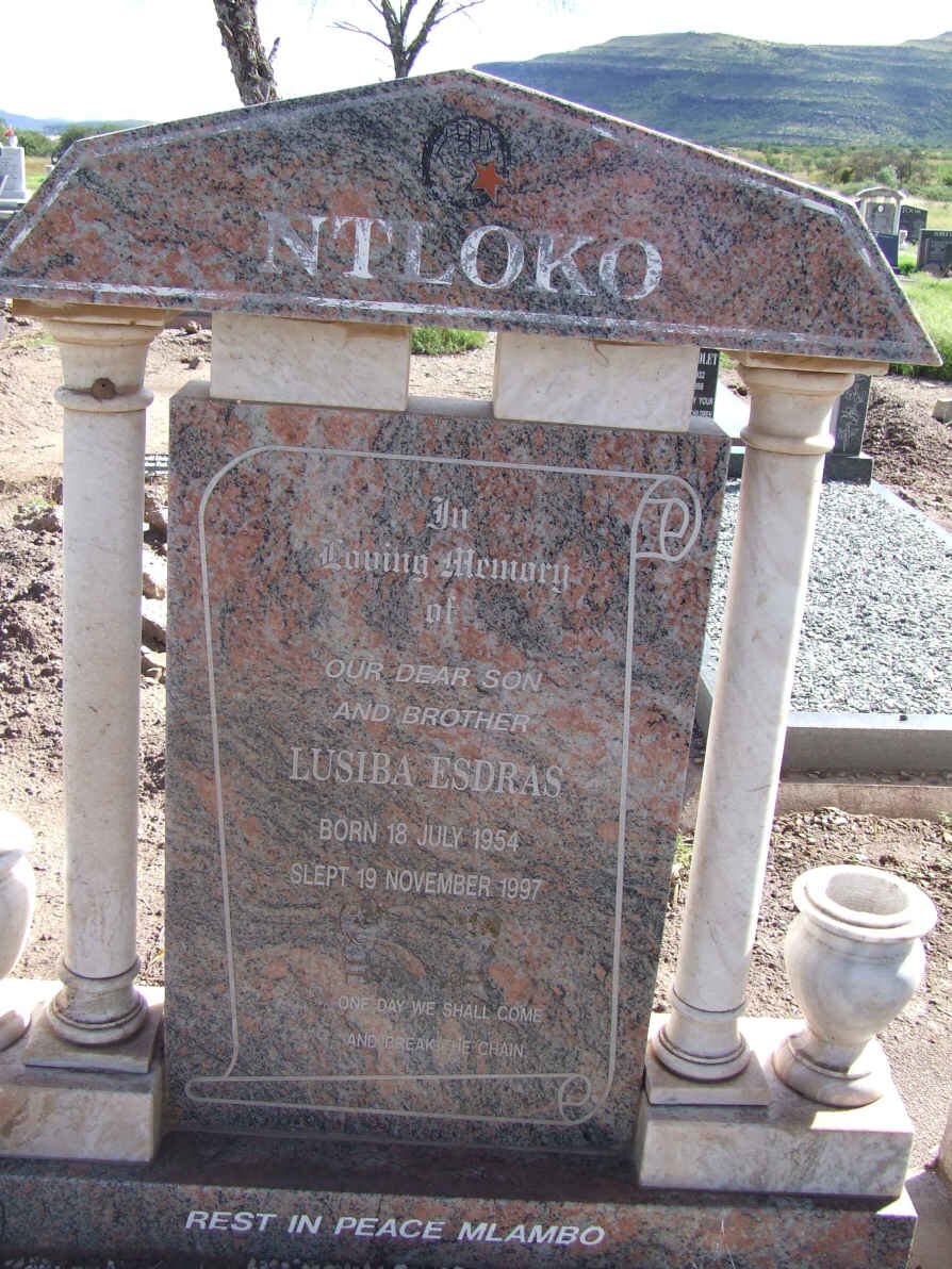 NTLOKO Lusiba Esdras 1954-1997