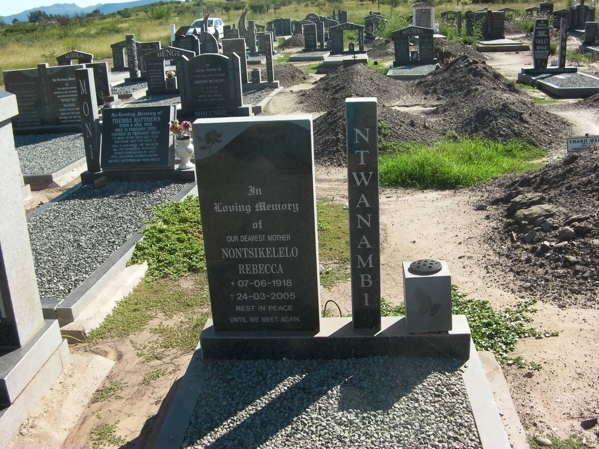 NTWANAMBI Nontsikelelo Rebecca 1918-2005