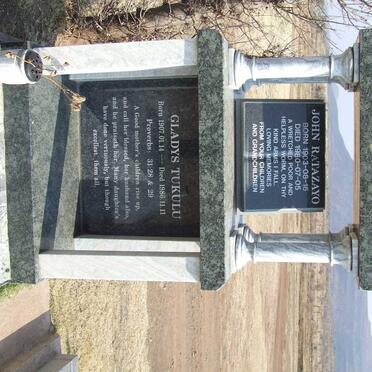 NOMGQOKWANA John Ratazayo 1903-1980 &amp; Gladys Tukulu 1907-1986 :: Pinkey Balise Sinnah 1941-1972