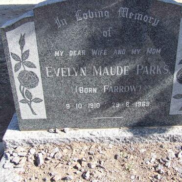 PARKS Evelyn Maude nee FARROW 1910-1969