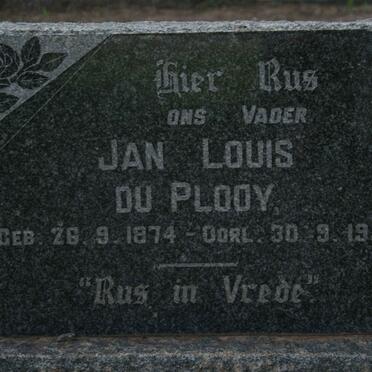 PLOOY Jan Louis, du 1874-1953