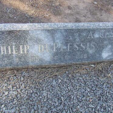 PLESSIS Philip, du 1889-1969 &amp; Winifred 1895-1975 :: DU PLESSIS Ralph H. 1919-1996 
