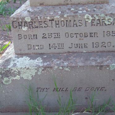 PEARSALL Charles Thomas 1857-1920