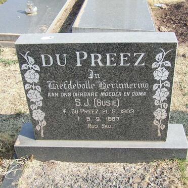 PREEZ S.J., du 1903-1997