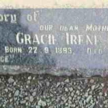 PITT Gracie Irene   1893-1987