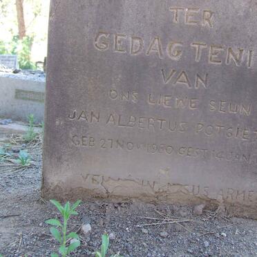 POTGIETER Jan Albertus 1930-1932