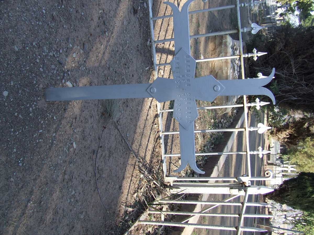 Unknown soldier of the British Forces 04