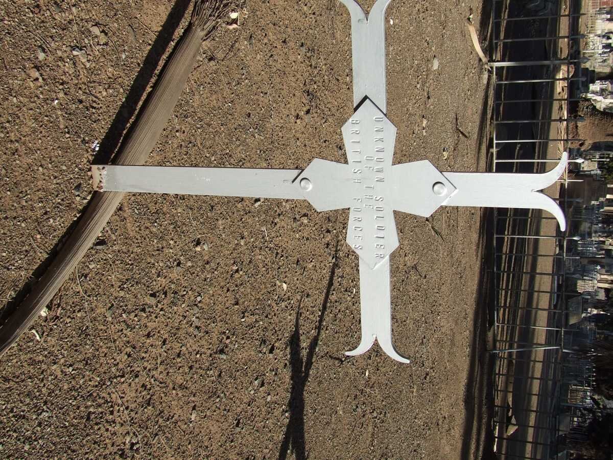 Unknown soldier of the British Forces 01