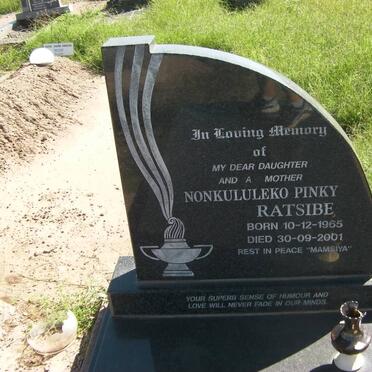 RATSIBE Nonkululeko Pinky 1965-2001