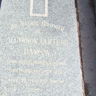 RAMSAY Algernon Clifford -1959