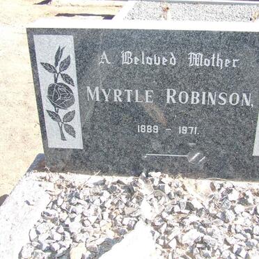ROBINSON Myrtle 1889-1971