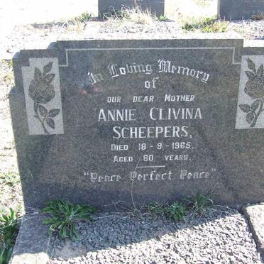 SCHEEPERS Annie Clivina -1965