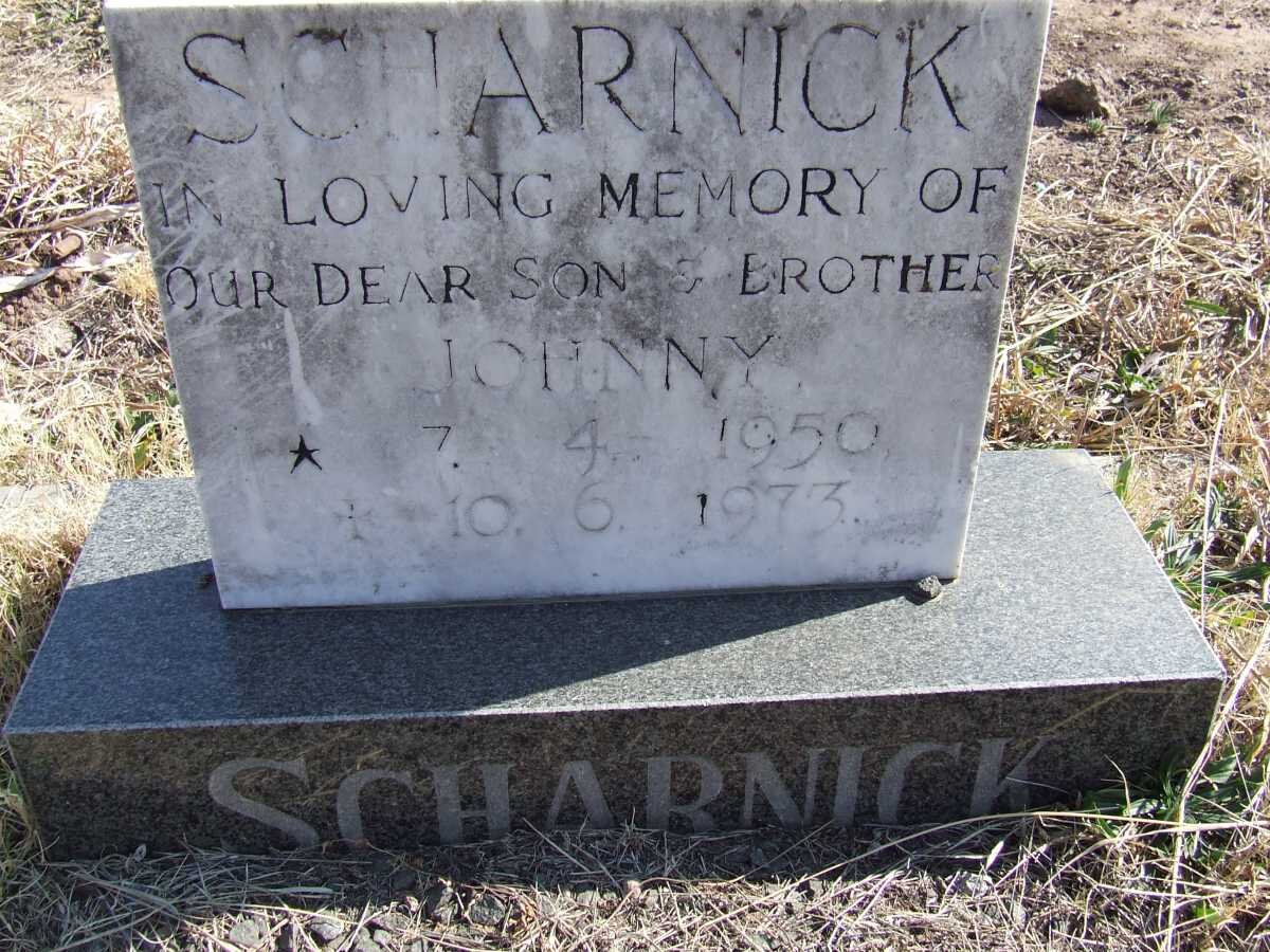 SCHARNICK Johnny 1950-1973