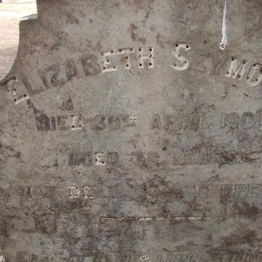 SEYMOOR Elizabeth -1901