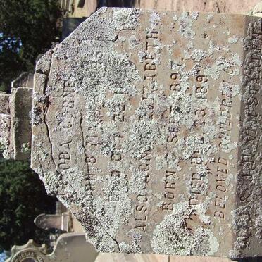 STAADEN Jacoba Cornelia, van 1895-1895 :: VAN STAADEN Agnes Elizabeth 1897-1897