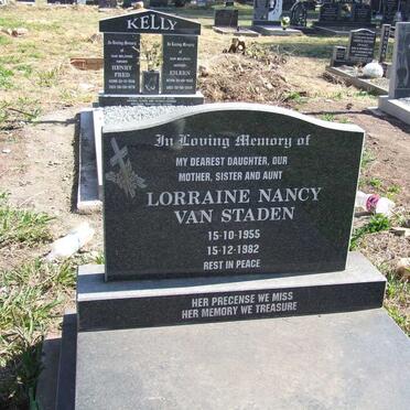 STADEN Lorraine Nancy, van 1955-1982