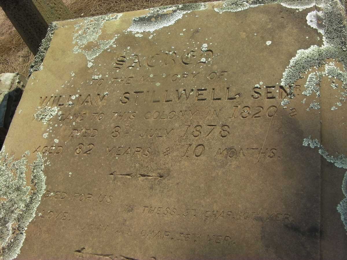 STILLWELL William  -1878