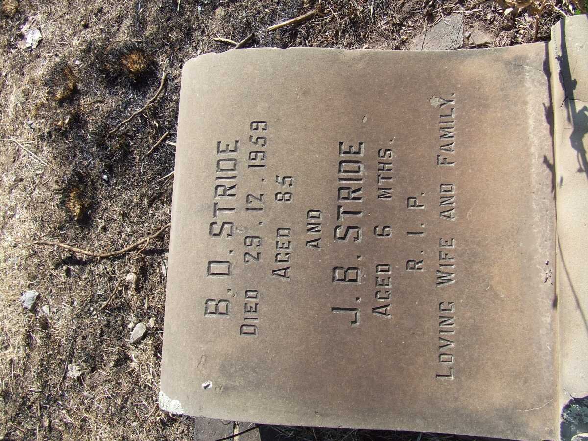 STRIDE B.D. -1959 :: STRIDE J.B.