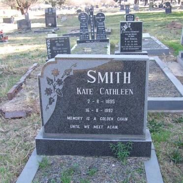 SMITH Kate Cathleen 1895-1992
