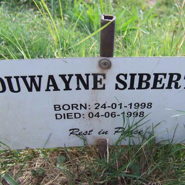 SIBERTS Duwayne 1998-1998