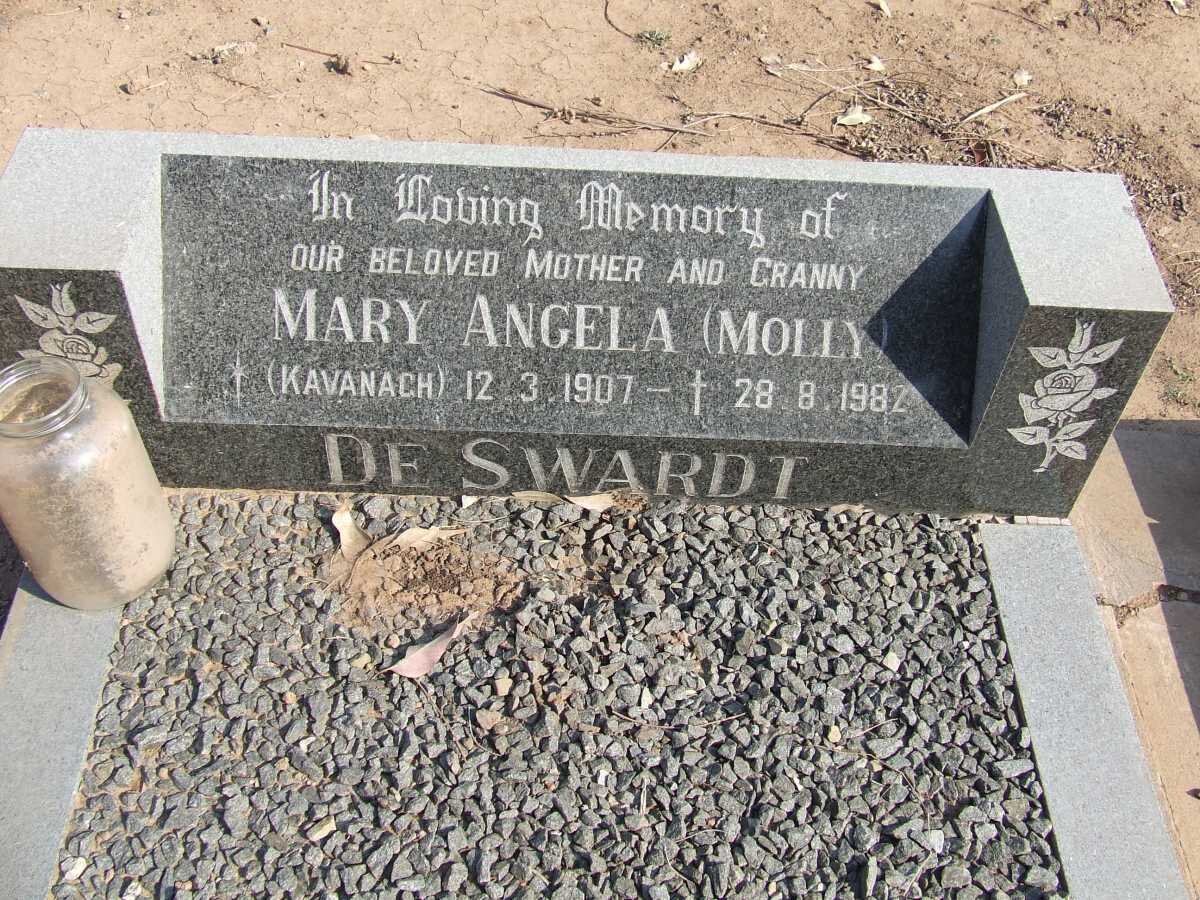 SWARDT Mary Angela, de nee KAVANACH 1907-1982