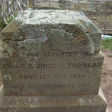 THOMSON Mary Elizabeth 1864-1882