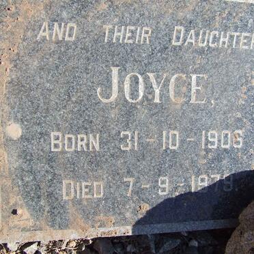 THOMAS Joyce 1906-1979