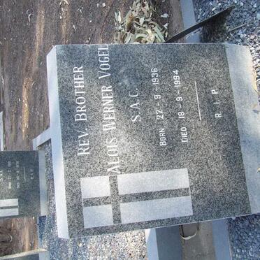 VOGEL Alois Werner 1936-1994