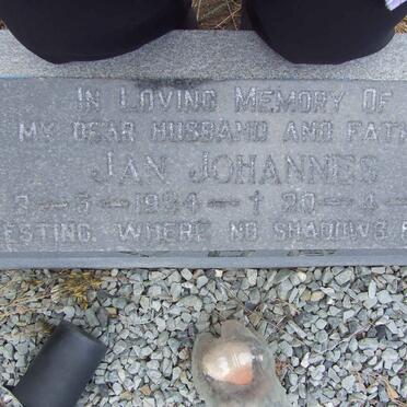 VOS Jan Johannes 1934-1978