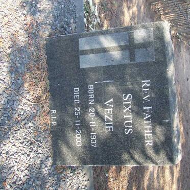 VEZIE Sixtus 1937-2003