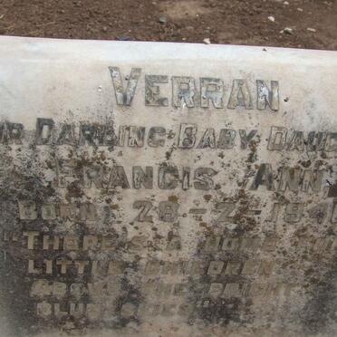 VERRAN Francis Ann 1940-