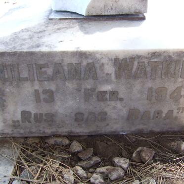 WATKINS Julieana -1944