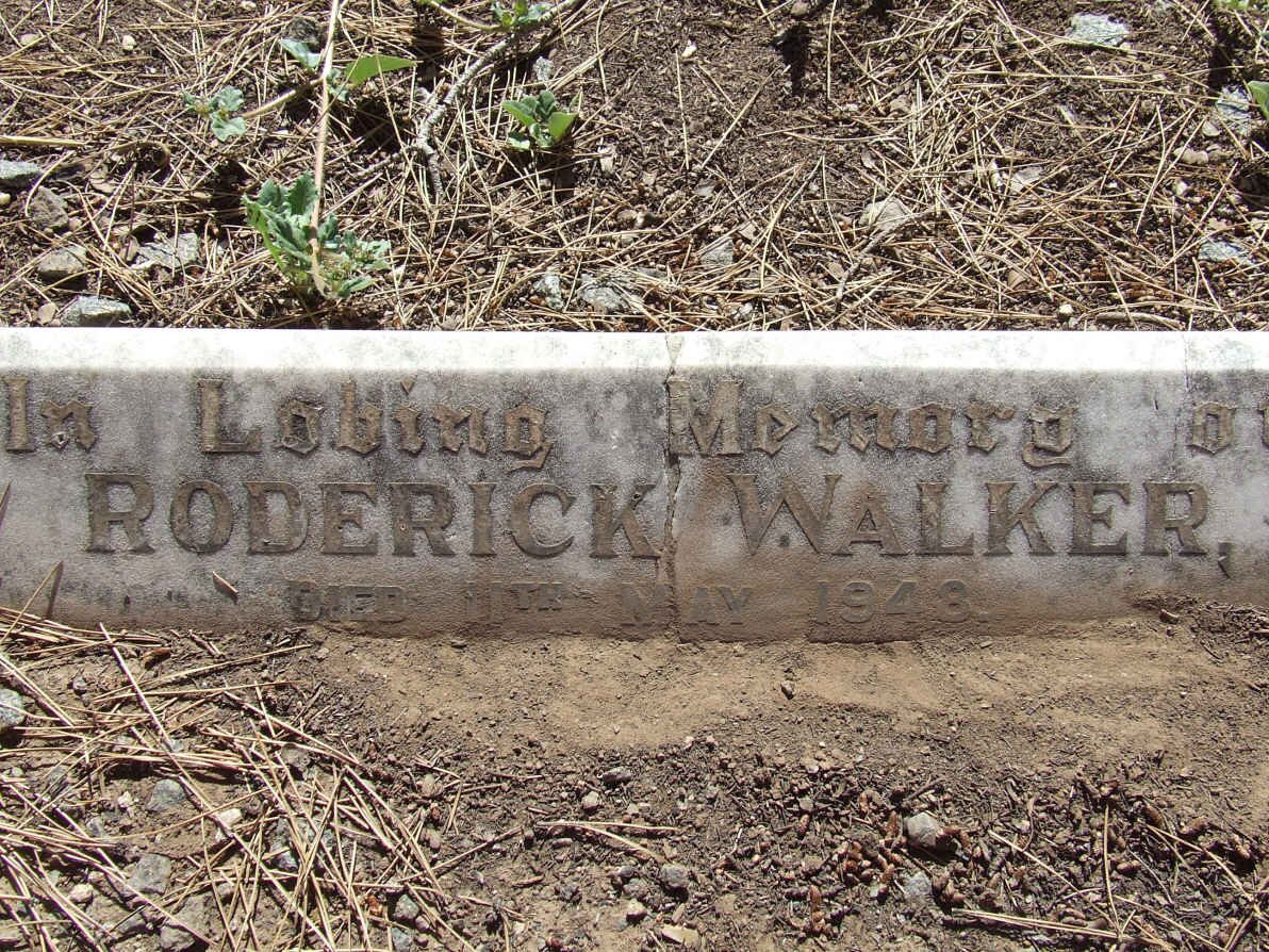 WALKER Roderick -1948
