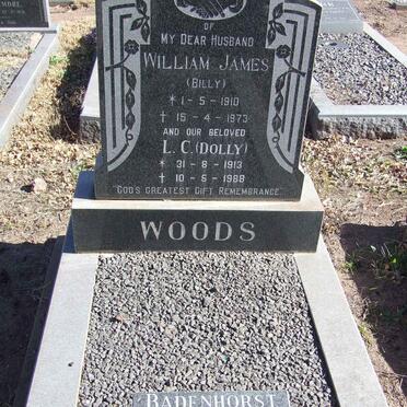WOODS William James 1910-1973 &amp; L.C. 1913-1988 :: BADENHORST Attie 1929-1990
