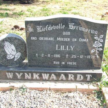 WYNKWAARDT Lily 1916-1979