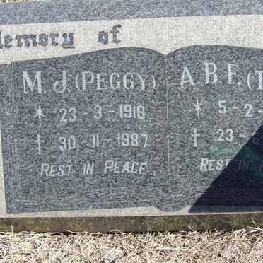 WHITEHEAD M.J. 1918-1987