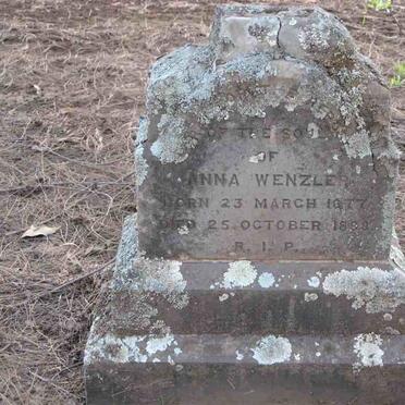 WENZLER Anna 1877-1888
