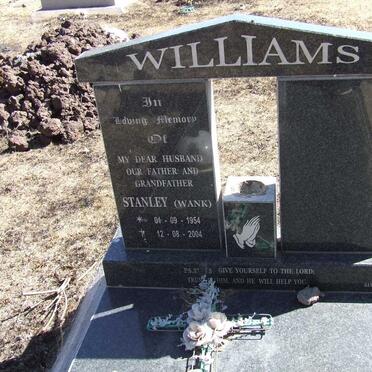 WILLIAMS Stanley  1954-2004