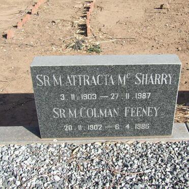 McSHARRY Attracta 1903-1987 :: FEENEY Colman 1902-1986