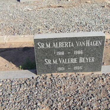 HAGEN Alberta, van 1918-1986 &amp; BEYER Valerie 1901-1985