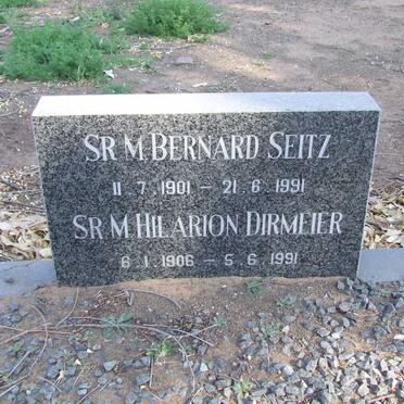 SEITZ Bernard 1901-1991 :: DIRMEIER Hilarion 1906-1991