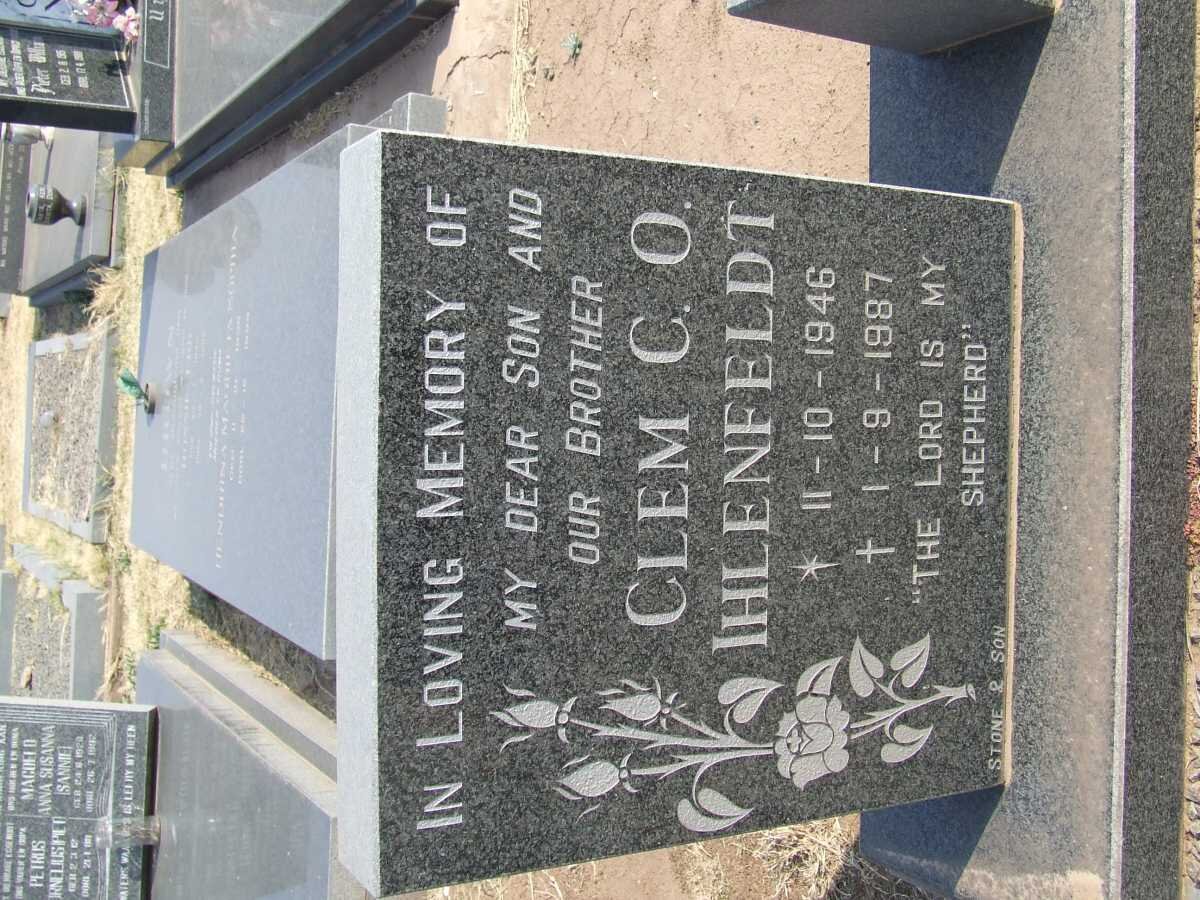 IHLENFELDT Clem C.O. 1946-1987