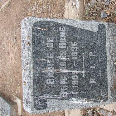 St Monica's - Home Babies 1909-1936