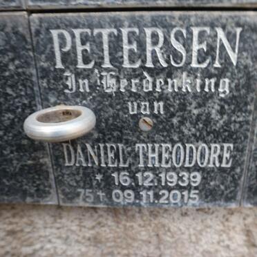 PETERSEN Daniel Theodore 1939-2015