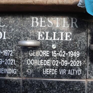 BESTER Ellie 1949-2021