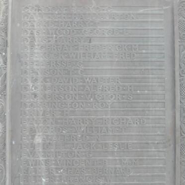 06. Memorial Plaque _2 - First World War 1914-1918
