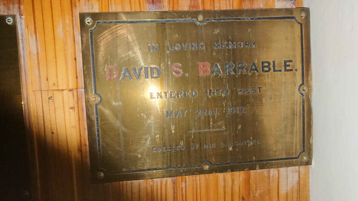 BARRABLE David S. -1912