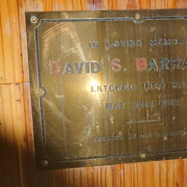 BARRABLE David S. -1912